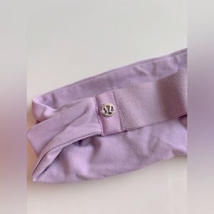 lululemon running headband / one size / lavender purple NWOT
